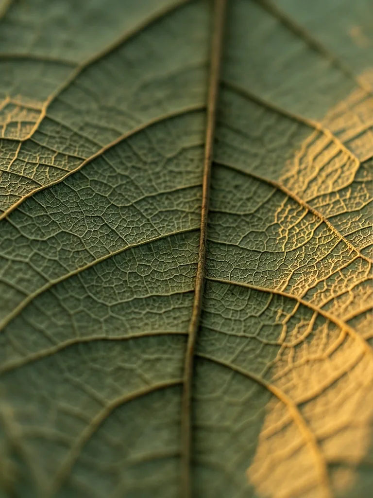 Leaf vein pattern macro